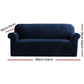 Artiss Sofa Cover Couch Covers 3 Seater Velvet Sapphire