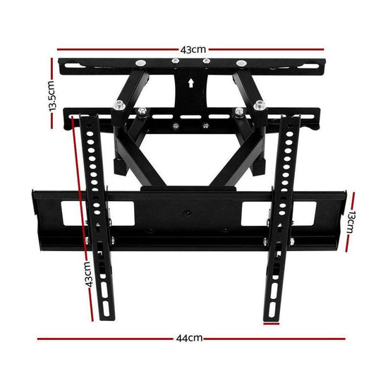 Artiss TV Wall Mount Bracket Tilt Swivel Full Motion Flat Slim LED LCD 23 32 42 50 55 inch