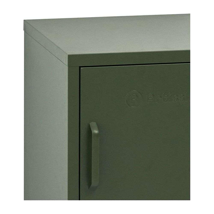 ArtissIn Bedside Table Metal Cabinet - MINI Green