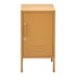 ArtissIn Bedside Table Metal Cabinet - MINI Yellow