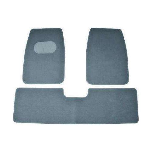 ASTRO 3-Piece Car Mat - GREY [Carpet]