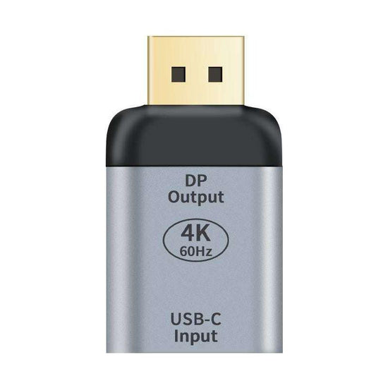 ASTROTEK USB-C to DP DisplayPort Female to Male Adapter support 4K@60Hz Aluminum shell Gold plating for Windows Android Mac OS