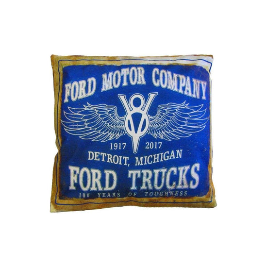 Australian Mancave Retro Cushion Ford Trucks 40 x 40 cm