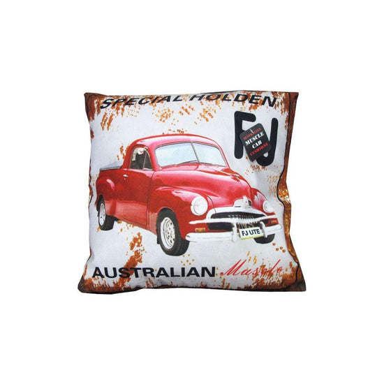 Australian Muscle Car Cushion FJ Special Holden Red - Magdasmall