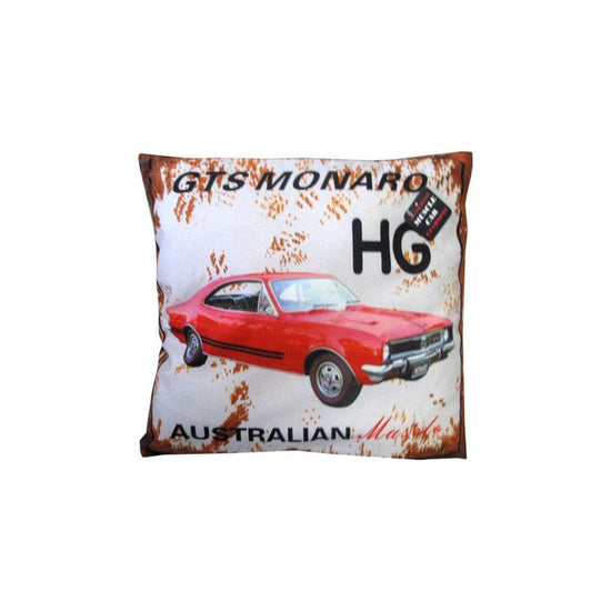 Australian Muscle Car Cushion HG GTS Monaro Red - Magdasmall