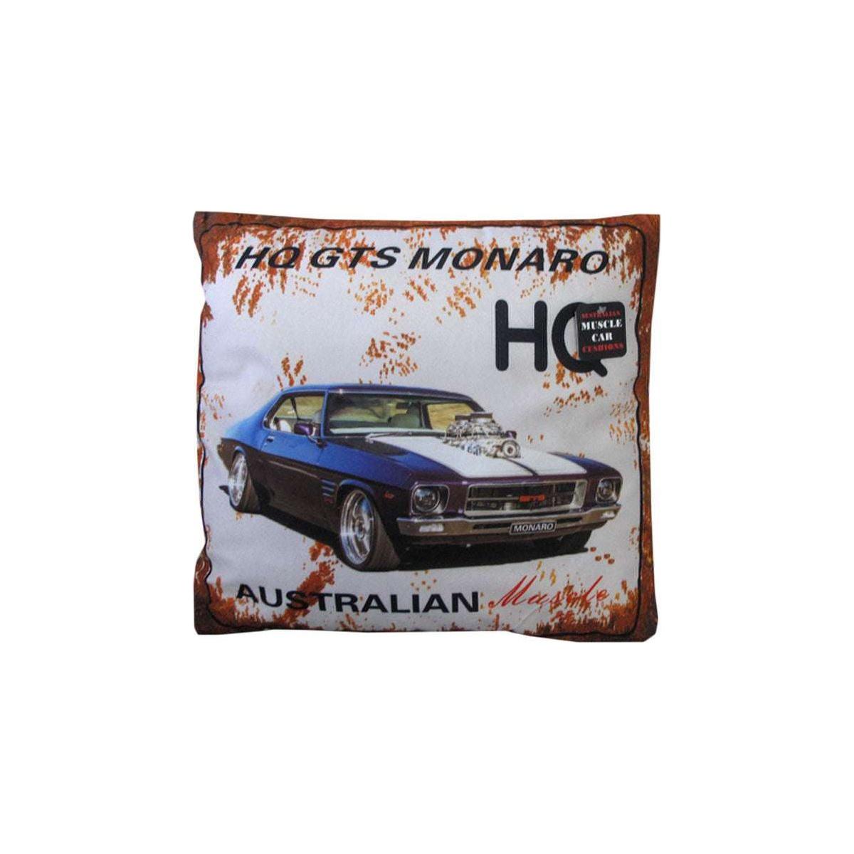 Australian Muscle Car Cushion HQ GTS Monaro Blue - Magdasmall