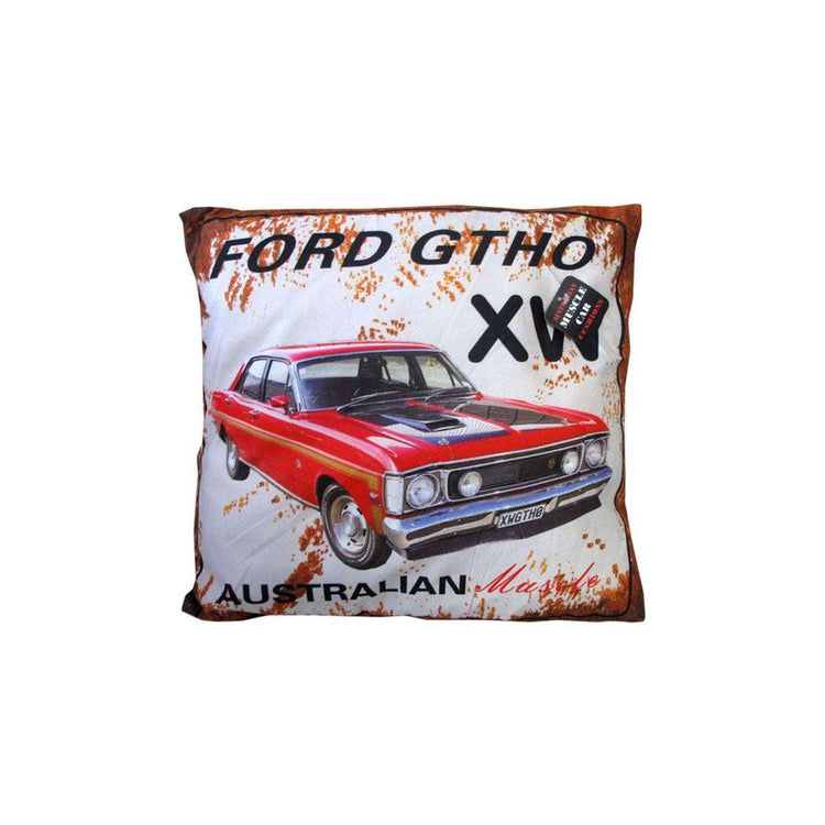 Australian Muscle Car Cushion XW Ford GTHO Red - Magdasmall