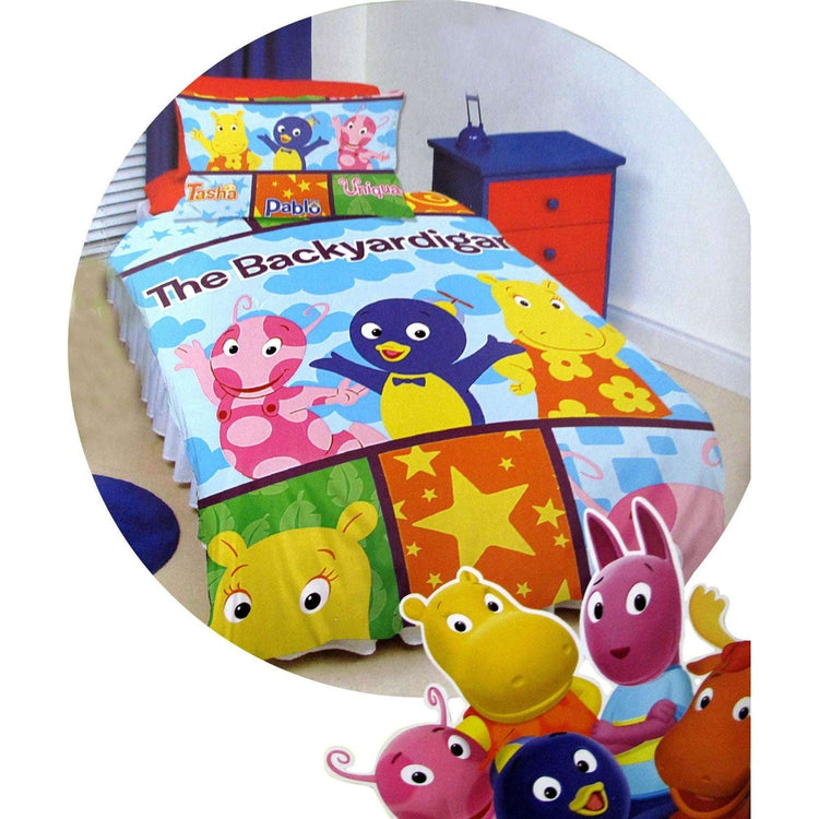 Licensed Quilt Cover Set Single-Tweety, Flexi, Surf-up, Sesame Street - Magdasmall