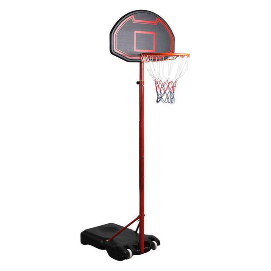 Basketball Hoop Stand System Ring Portable 2.1M Adjustable Height Kids In Ground