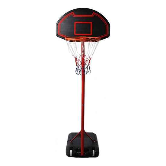 Basketball Hoop Stand System Ring Portable 2.1M Adjustable Height Kids In Ground