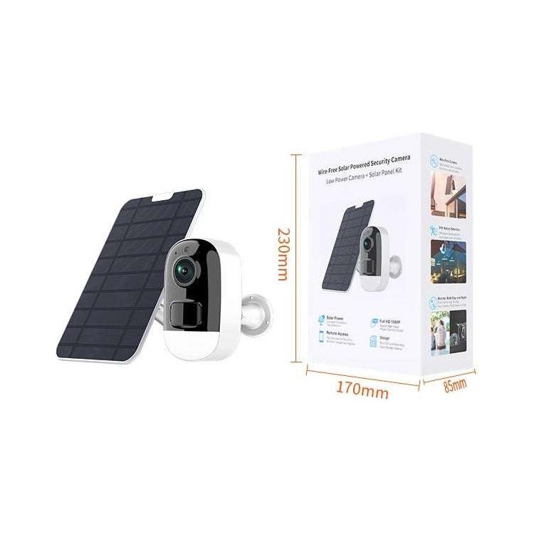 BDI F1 Full HD WiFi IP Camera with Solar Panel (include Solar Panel + 32G SD Cards)