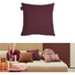 Bedding House Chelsy Plum (Also Known as Purple) Square Filled Cushion 40cm x 40cm