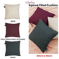 Bedding House Chelsy Plum (Also Known as Purple) Square Filled Cushion 40cm x 40cm