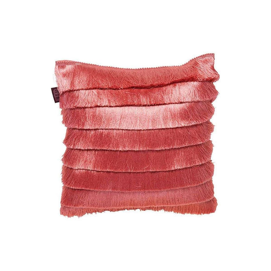 Bedding House Fringy Coral Luxury Cotton Filled Cushion