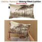 Bedding House Odetta Natural Oblong Filled Cushion 30cm x 50cm