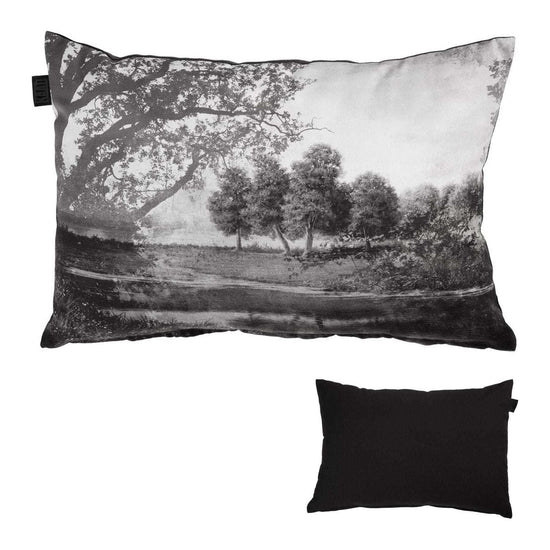 Bedding House Phantom Black Filled Cushion