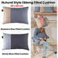 Bedding House Remix Blue Filled Cushion 40cm x 60cm