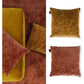 Bedding House Thalia Terracotta Filled Square Cushion