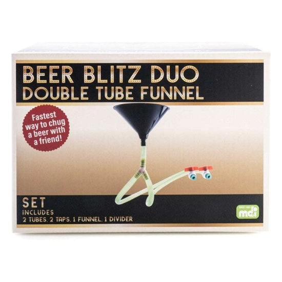 Beer Blitz Duo Double Tube Funnel - Magdasmall