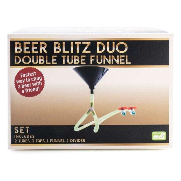 Beer Blitz Duo Double Tube Funnel - Magdasmall