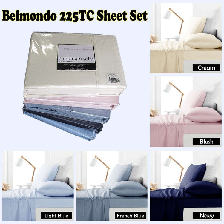 Belmondo 225TC Sheet Set Taupe - King - Magdasmall