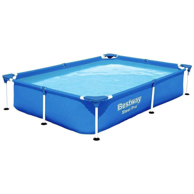 Bestway Swimming Pool Above Ground Frame Pools Outdoor Steel Pro 2.2 X 1.5M - Magdasmall