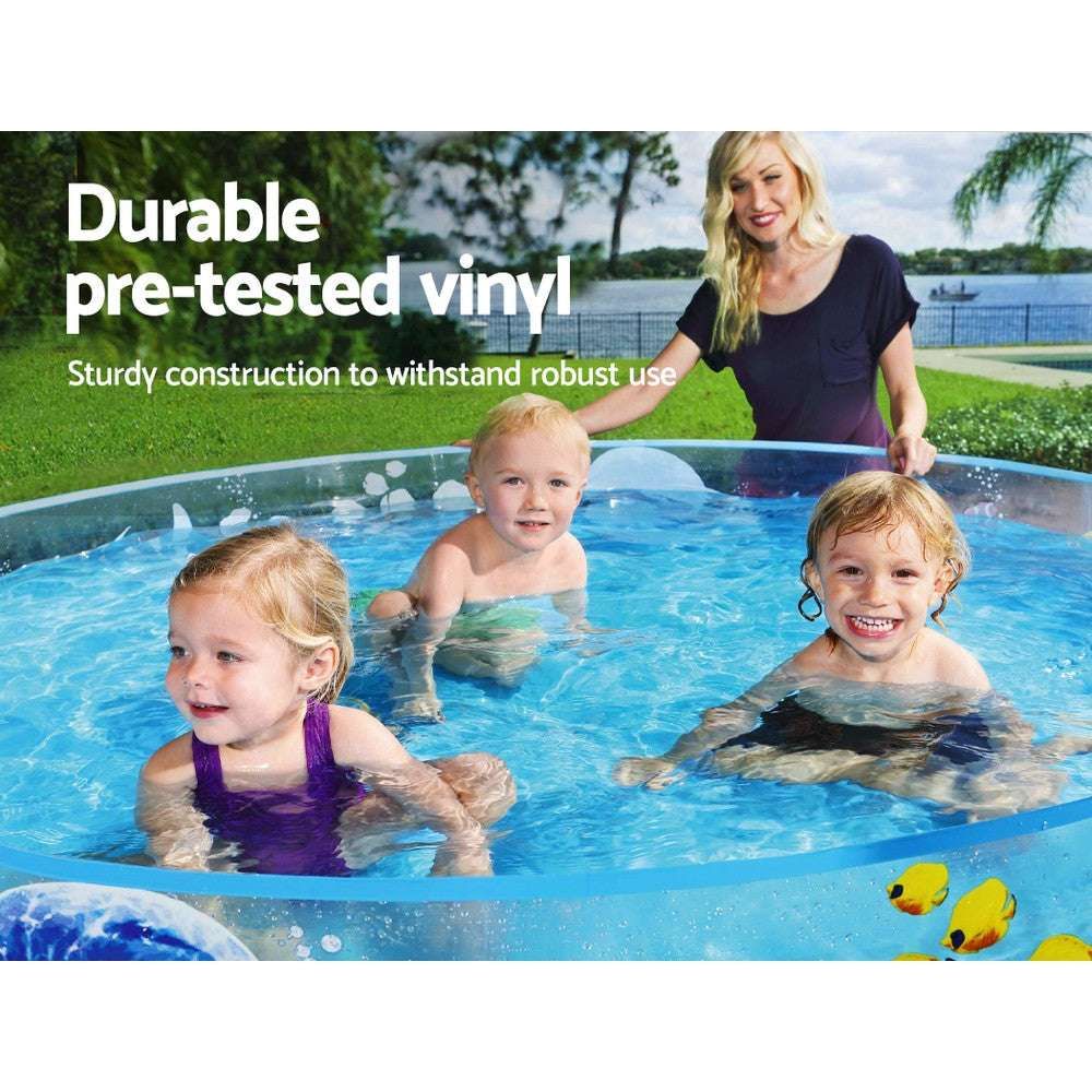 Bestway Swimming Pool Above Ground Kids Play Pools Inflatable Fun Odyssey Pool - Magdasmall