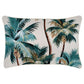 Cushion Cover-With Piping-Palm Trees Natural-35cm X 50cm