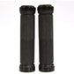 Bike Handlebar Grips MTB Mountain BMX Bike Bicycle Soft BLACK Fixed Double Lock Screw Tight Grips - Easy Fit - Rockbros