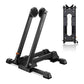 Bike Stand Foldable Portable- Rockbros Aluminum Alloy Light Weight 1.6gk Garage House Shed Bike Wheel Holder Portable