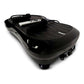 Black Mini Vibration Plate + Remote + Bands - Exercise Platform Plate