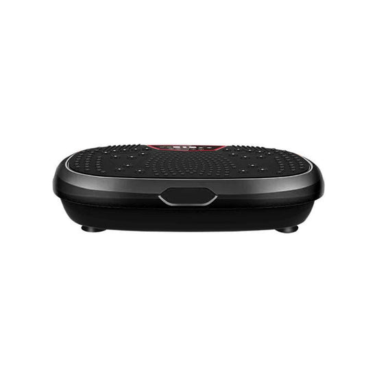 Black Mini Vibration Platform - Magnet Therapy Vibrating Machine Exercise Plate