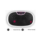 Black Mini Vibration Platform - Magnet Therapy Vibrating Machine Exercise Plate