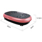 Black Mini Vibration Platform - Magnet Therapy Vibrating Machine Exercise Plate