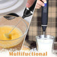 Black Rechargeable Electric Milk Frother Handheld (3 Speeds) - Magdasmall