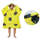 Blanket Hoodie with Sherpa Reverse Yellow King Kong