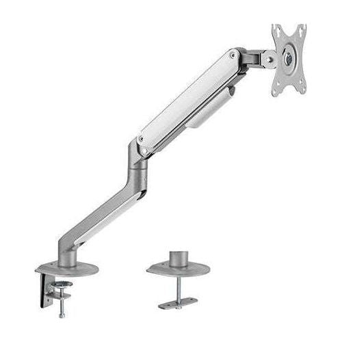 BRATECK Single Monitor Economical Spring-Assisted Monitor Arm Fit Most 17&