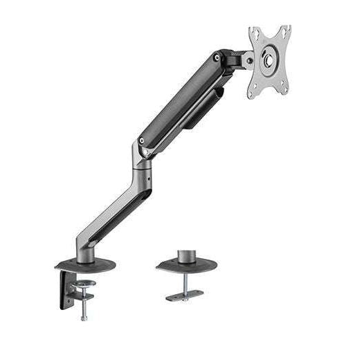 BRATECK Single Monitor Economical Spring-Assisted Monitor Arm Fit Most 17&