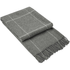 Brighton Throw - 100% NZ Wool - Grey Striped - Magdasmall