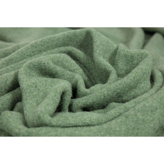 Brighton Throw - 100% NZ Wool - Sage - Magdasmall