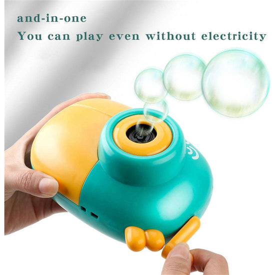 Bubblerainbow Electric Bubble Machine Rechargeable Children&