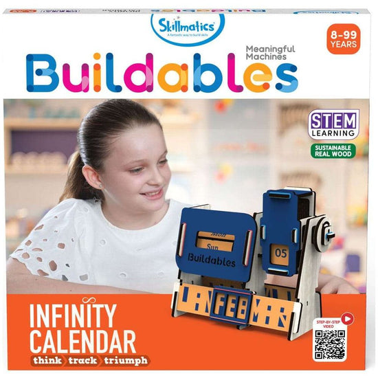 Buildables Infinity Calendar - Step by Step Kids Build Their Own Calendar - Magdasmall