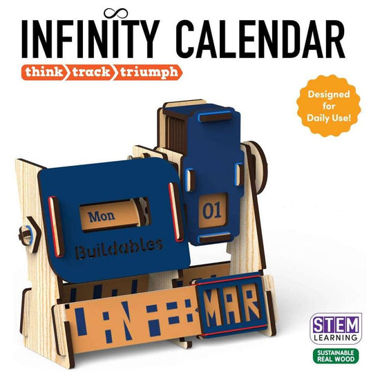 Buildables Infinity Calendar - Step by Step Kids Build Their Own Calendar - Magdasmall