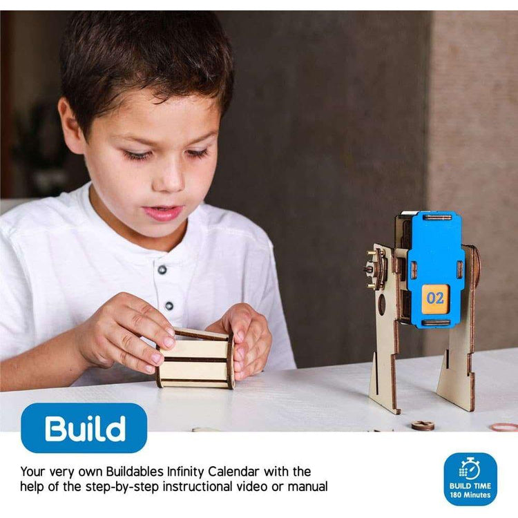 Buildables Infinity Calendar - Step by Step Kids Build Their Own Calendar - Magdasmall