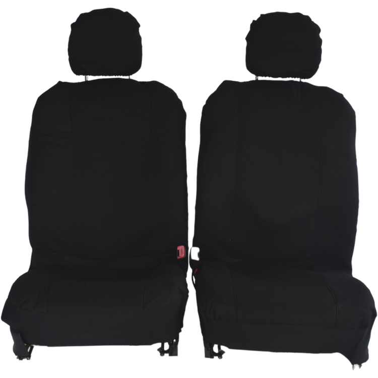 Canvas Seat Covers for Nissan Rogue 10/2007-02/2014 T31 Black