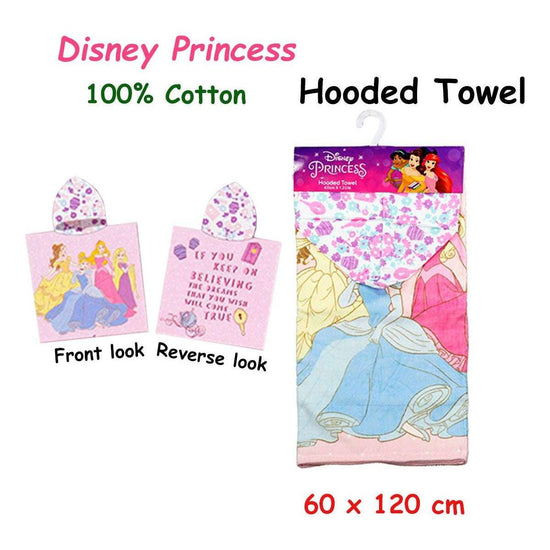 Caprice Disney Princess Cotton Hooded Licensed Towel 60 x 120 cm