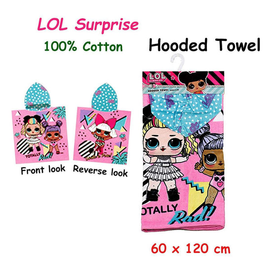 Caprice LOL Surprise Cotton Hooded Licensed Towel 60 x 120 cm