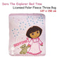 Caprice Polar Fleece Throw Rug Dora Explorer Bed Time 127 x 152 cm