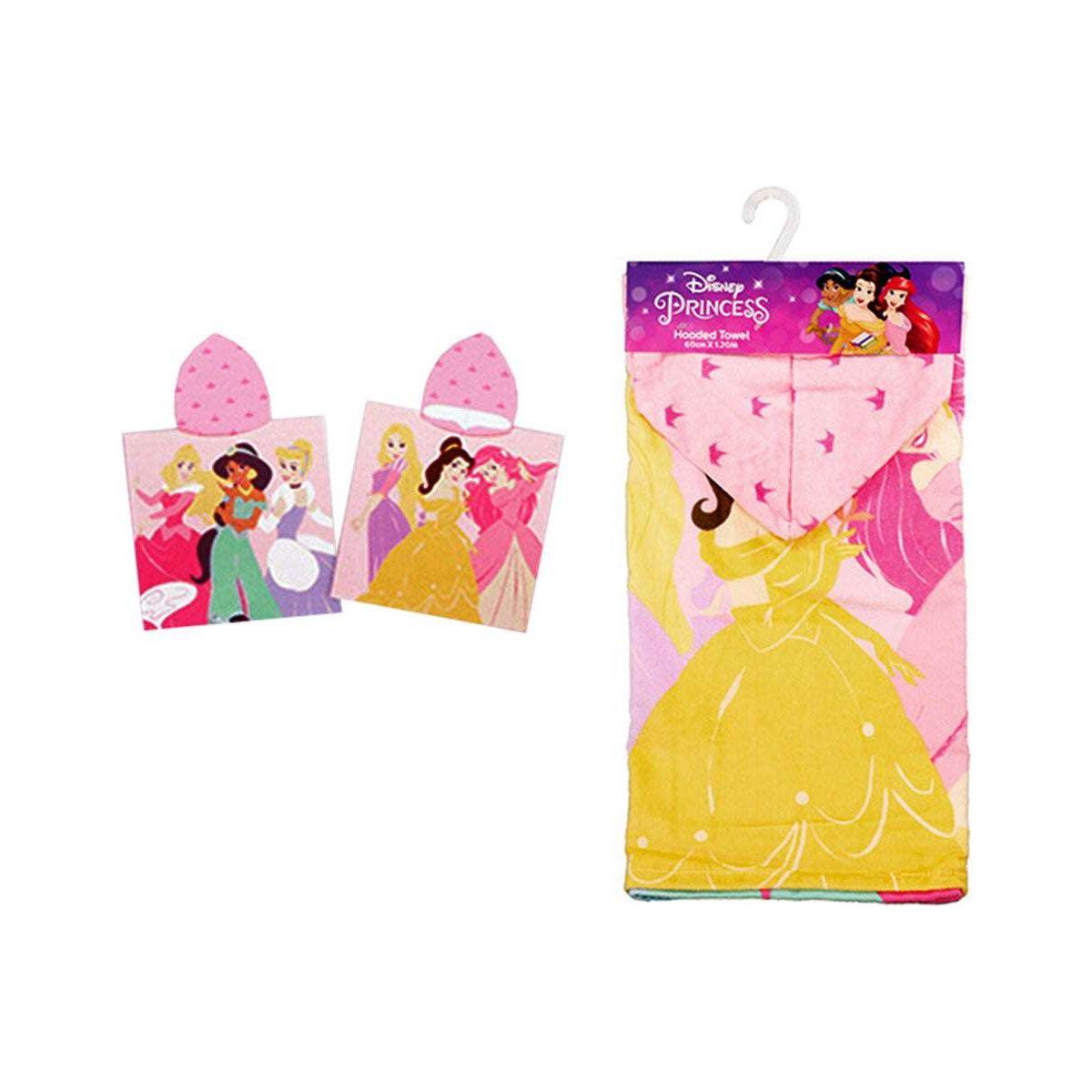 Caprice Princesses Pink Cotton Hooded Licensed Towel 60 x 120 cm