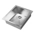 Cefito 39cm x 45cm Stainless Steel Kitchen Sink Under/Top/Flush Mount Silver